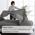 thumbnail image 4 of Bare Home Drap Plat Supérieur Collection en Microfibre Ultra Douce 1800 de Qualité Supérieure, 4 of 6