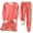 Watermelon Red, variant on AherBiu Pajamas for Women Set Fleece Soft Comfy Tops Plush Warm Pants Winter Loungewear Sleepwear Outfits