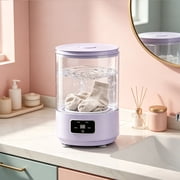 Portable Mini Washing Machine USB Powered Small Laundry Washer For Underwear Socks Delicates Lingerie Dorm Apartment Travel Compact Automatic