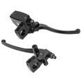 thumbnail image 2 of Brake  Master Cylinder, Brake Master Cylinder Long Durability 2pcs/set 10mm Thread Aluminum Alloy Black  For Motorcycle, 2 of 8
