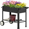 thumbnail image 1 of Noble House Galvanized Raised Garden Bed with Legs, 1 of 5