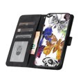 thumbnail image 3 of Compatible avec Samsung Galaxy A52 5G/ 4G Étui Gaufré Papillon avec Portefeuille et Support, 3 of 5
