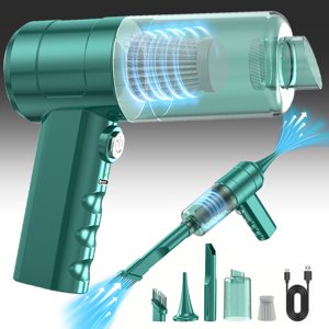 Dvkptbk Voiture Aspirateur Voiture Portable à main Petit Aspirateurs sans fil Home Voitures rechargeables Haute Puissance Aspiratrice Powerful Accessoires de voiture