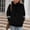 Black, variant on Simua Womens Hoodies Sherpa Pullover Sweater Fuzzy Fleece Sweatshirt Hoodie Cozy Outerwear with Pockets
