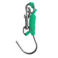 thumbnail image 3 of Scuba Diving Stainless Steel Hook W/ 47" Line & Swivel Snap - Green, as described, 3 of 8