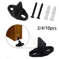 thumbnail image 4 of Bgsha 2/4/10pcs Barn Door Hardware Floor Guide Sliding Door Floor Mounted Bottom Guide, 4 of 4