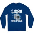 thumbnail image 1 of NFL Detroit Lions One Pride Bleu Marine Très Grand Molleton à Col Rond, 1 of 4