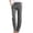 Dark Gray, variant on LLYwey Deals Clearance Womens Chinos Pants Ladies Spring Printed Elastic Waist Full Length Casual Pants Nine-Point Pants New Full Length Pants Trousers Regular Fitted Wine 3XL