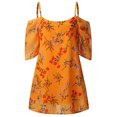 thumbnail image 3 of CEHVOM Robe d'Été Décontractée de Plage à Bretelles pour Femme, Petite, à Imprimé Floral, 3 of 5