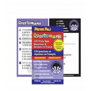 French Trivia Game Cards