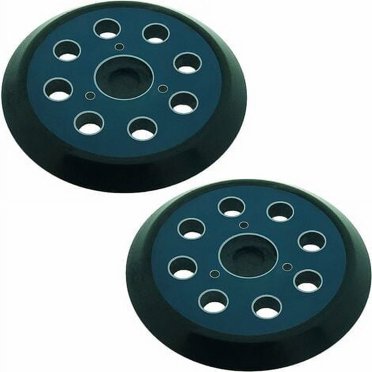 2 Paquets de Disques Abrasifs pour Ponceuse Orbitale à 8 Trous, 125mm, Adaptés à Divers Modèles