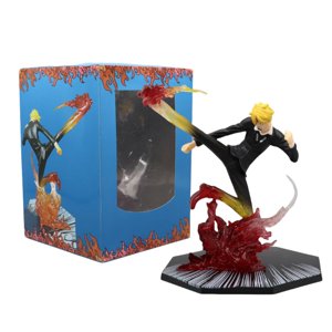 One-Piece Vinsmoke Sanji Action Figure-Straw Hat Pirates Chef,Multicolor (6.7-Inch)