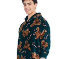 thumbnail image 4 of George Men's Reversible Lounge Hoodie, 4 of 6
