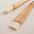 thumbnail image 4 of Hearth & Gear Brush For Baking Buttering Brush Wood Basting Brush Oil Brush For Cooking BBQ Brush For Kitchen Cooking Baking Silicone Bakeware with Lid Baking Pans Set Silicone Bake Ware. Set Bake, 4 of 6