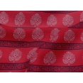 thumbnail image 4 of oneOone Viscose Jersey Fabric Leaves & Lotus Block Decor Fabric Printed BTY 60 Inch Wide, 4 of 5