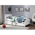 thumbnail image 1 of ACME Cargo Daybed & Trundle (Twin Size) in White, 1 of 6