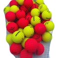 thumbnail image 2 of Golf Ball Planet - Balles de Golf Recyclées Callaway Superfast (4A/près de l'État Neuf, Lot de 50, Rouge Mat/jaune), 2 of 5