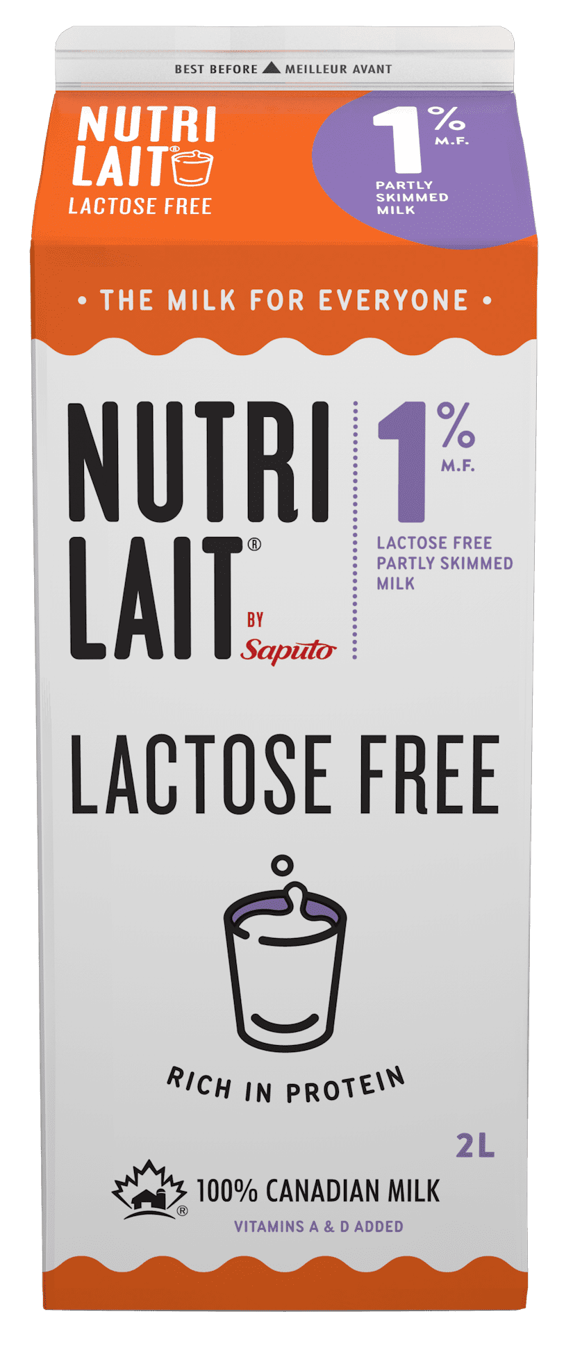 Nutrilait 1 % Lait Sans Lactose
