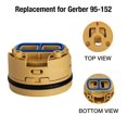 thumbnail image 5 of FlowRite Cartouche de Douche de Remplacement 95-152/95-154 Gerber SafeTemp 2 Poignées pour GS-105, 5 of 5