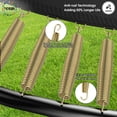 thumbnail image 4 of YORIN Trampoline pour 10 Enfants, Trampoline de 16 Pi pour Adultes avec Filet de Protection, Panier de Basketball, Échelle, Capacité de Poids de 1500 Lb, Trampoline Récréatif Extérieur, Trampoline Robuste, 4 of 7
