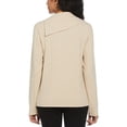 thumbnail image 4 of Rafaella Women's Long Sleeve Top with Rivet Neck Trim, 4 of 6