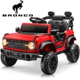 thumbnail image 1 of iYofe Ford Bronco Raptor Electric Ride on Toy Car for Toddler Kids, 12V Battery Powered Ride on Cars w/Remote Control, Bluetooth & Lights, Red, 1 of 7