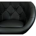 thumbnail image 2 of Nicer Furniture tabouret de bar  arrondi en noir, 2 of 3