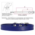 thumbnail image 3 of Faux Leather Collar Metal Buckle Pet Collar Adjustable Pet Collar for Small Dogs, 3 of 10