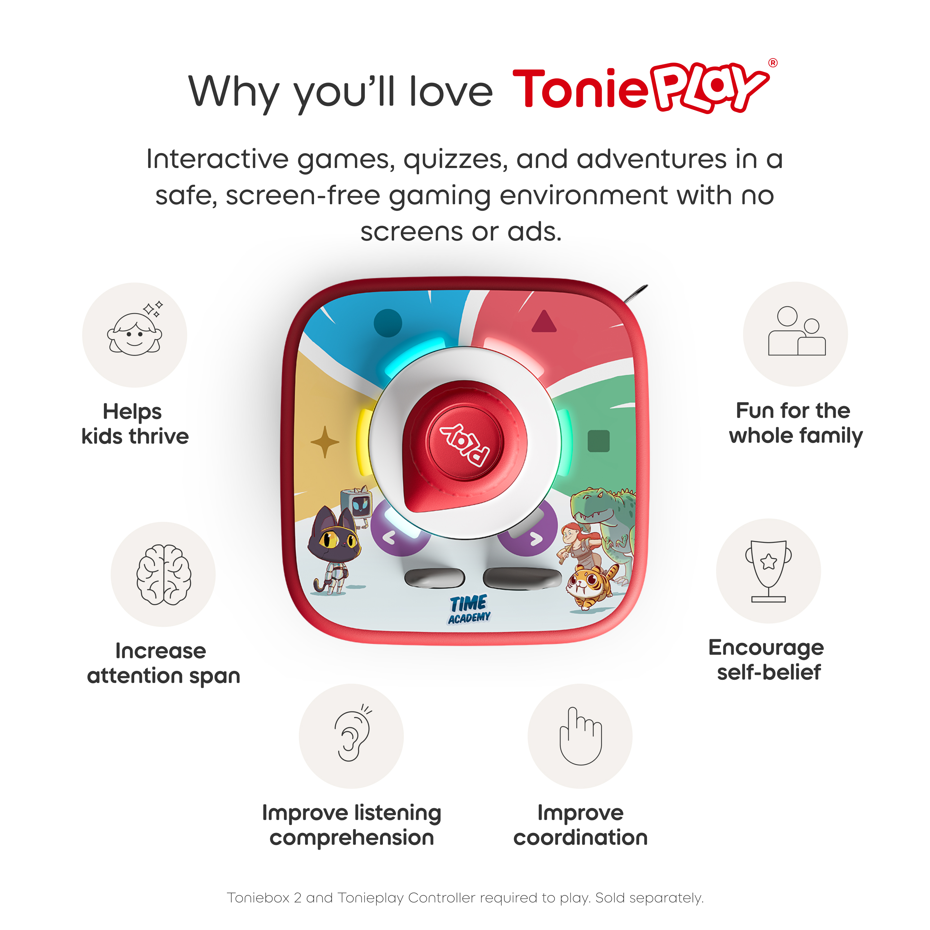 tonies Tonieplay: Time Academy (Anglais)
