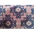 thumbnail image 4 of oneOone Cotton Silk Fabric Swirl Ikat Printed Fabric 1 Yard 42 Inch Wide, 4 of 4