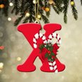 thumbnail image 1 of Vaidha 26 Letters Christmas Tree Decoration Pendant Christmas Tree Ornaments Personalized DIY Christmas Ornaments Christmas Decoration Xmas Tree Hanging Decor, 1 of 3