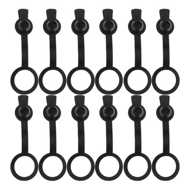 Capuchon de 50 Pcs pour Prises Électriques, Couvercle de Prise Électrique d'Extérieur, Anti-Éclaboussures, pour Diverses Prises et stations de Charge. Capuchons en Caoutchouc Noirs au design Épuré et Minimaliste, Offrant une protection Imperméable, une Prévention de la Poussière et une Alimentation Sécurisée. Idéal pour les Prise Électriques et les Couvre-Prises Extérieures, Facile à Installer et à Retirer.