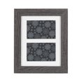 thumbnail image 1 of DesignOvation Tinta 2 Opening 4x6 Grey Picture Frame, 1 of 11