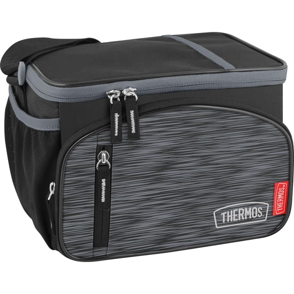 THERMOS Athleisure LDPE 6 Can Cooler, Black