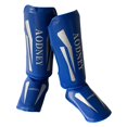 thumbnail image 3 of DYNWAVECA Kickboxing Shin Guards Shin Protection Gear Training Gear Leg Instep Protection Pads Leg Guards for Kicking Karate Blue L, 3 of 10
