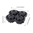 thumbnail image 3 of RKSTN Cake Pop Mold Ice Molds Tray Silicone Basketball-Shaped Cake Ice Cream Maker Kitchen Tool Baking Cake Pop Mold, 3 of 5
