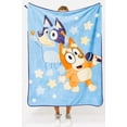 thumbnail image 2 of Bluey Kids Silk Touch Fleece Throw, 100% Polyester, 2 of 6