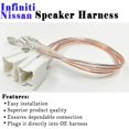 thumbnail image 4 of 2 Pack Speaker Wire Harness Adapter Replacement for Nissan Speaker Harness 2004-2021, Compatible with Infiniti Speaker Harness 2006-2018 Car Speaker Connector Harness Adapter, 4 of 4