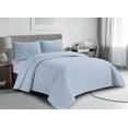 thumbnail image 1 of Swift Home Ultra Soft Pinsonic Quilt Set – Lightweight, Hypoallergenic, All-Season Bedding, 1 of 3