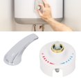 thumbnail image 4 of Thermostatic Mixing Valve, Electric Water Heater Mixing Valve Comfortable Showering G1/2 Thread  For Hotel, 4 of 8