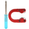 thumbnail image 3 of Sturdy Durable Metal D  Metal D , Archery Equipment, for Outdoor Use Archery Accessory Arrows red, 3 of 8