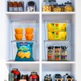 thumbnail image 3 of Sorbus Clear Storage Bins - Multi-Purpose Organizers for Kitchen, Pantry, Fridge, and Cabinet (Large, 2 Pack), 3 of 7