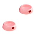 thumbnail image 2 of Maytalsory Environmentally Friendly Choice For Pet S Feeding Plastic Dog Bowl And Multiple pink large size 2Set, 2 of 6