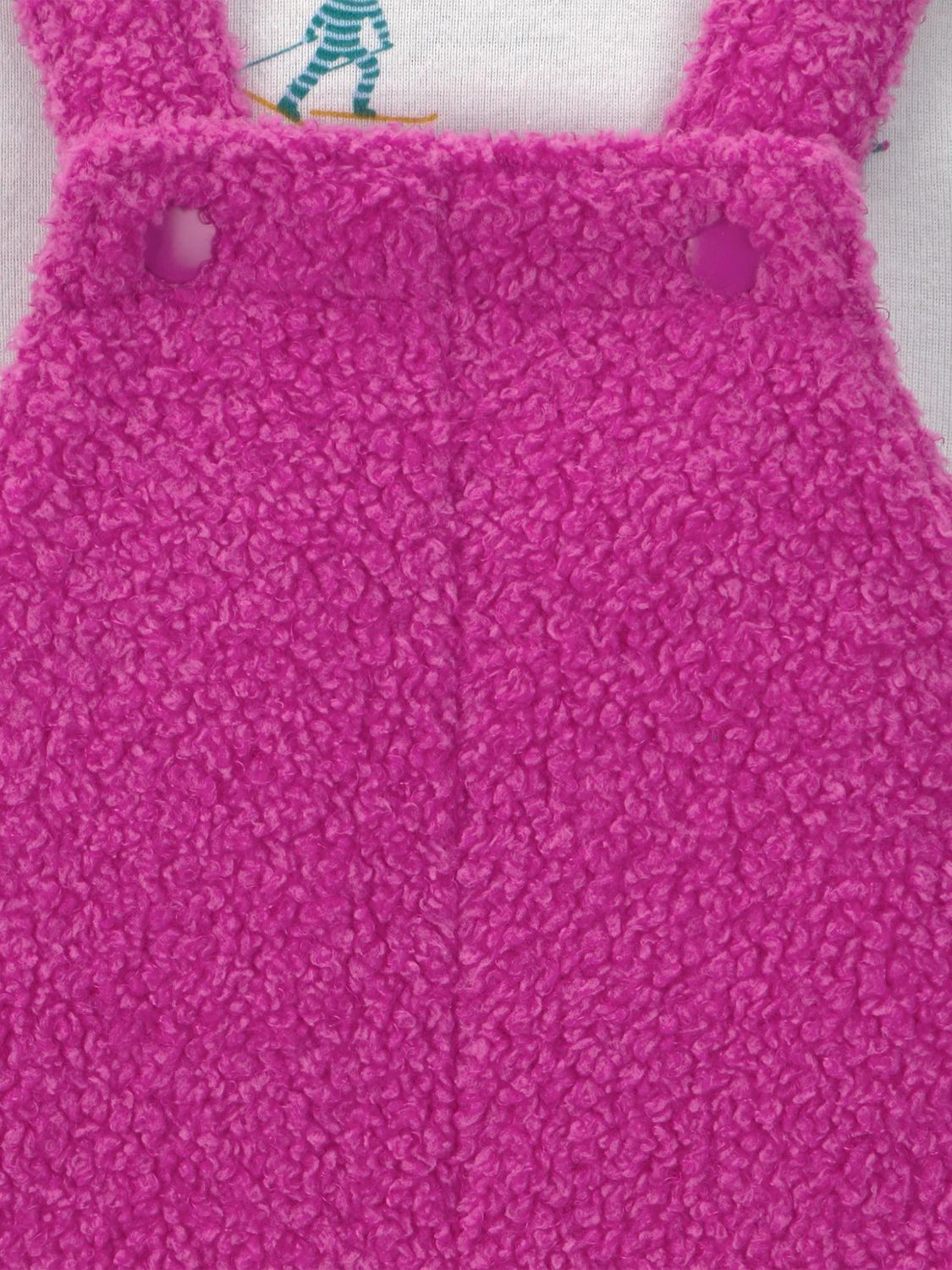 Carter's Child of Mine Baby Girl 2-Piece Skiers Overall and Top Set