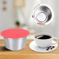 thumbnail image 3 of Sules Reusable, Reusable Sules,Reusable Filters,Stainless Steel Reusable Refillable Coffee Sule Cup Fit For  Coffee Makerred, 3 of 8