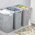thumbnail image 4 of Sterilite Weave Laundry Hamper, Grey, 4 of 7