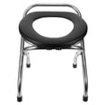 thumbnail image 1 of Reusable Commode Chair Toilet Chair Foldable Toilet Chair Toilet Seat for Pregnant Woman, 1 of 8
