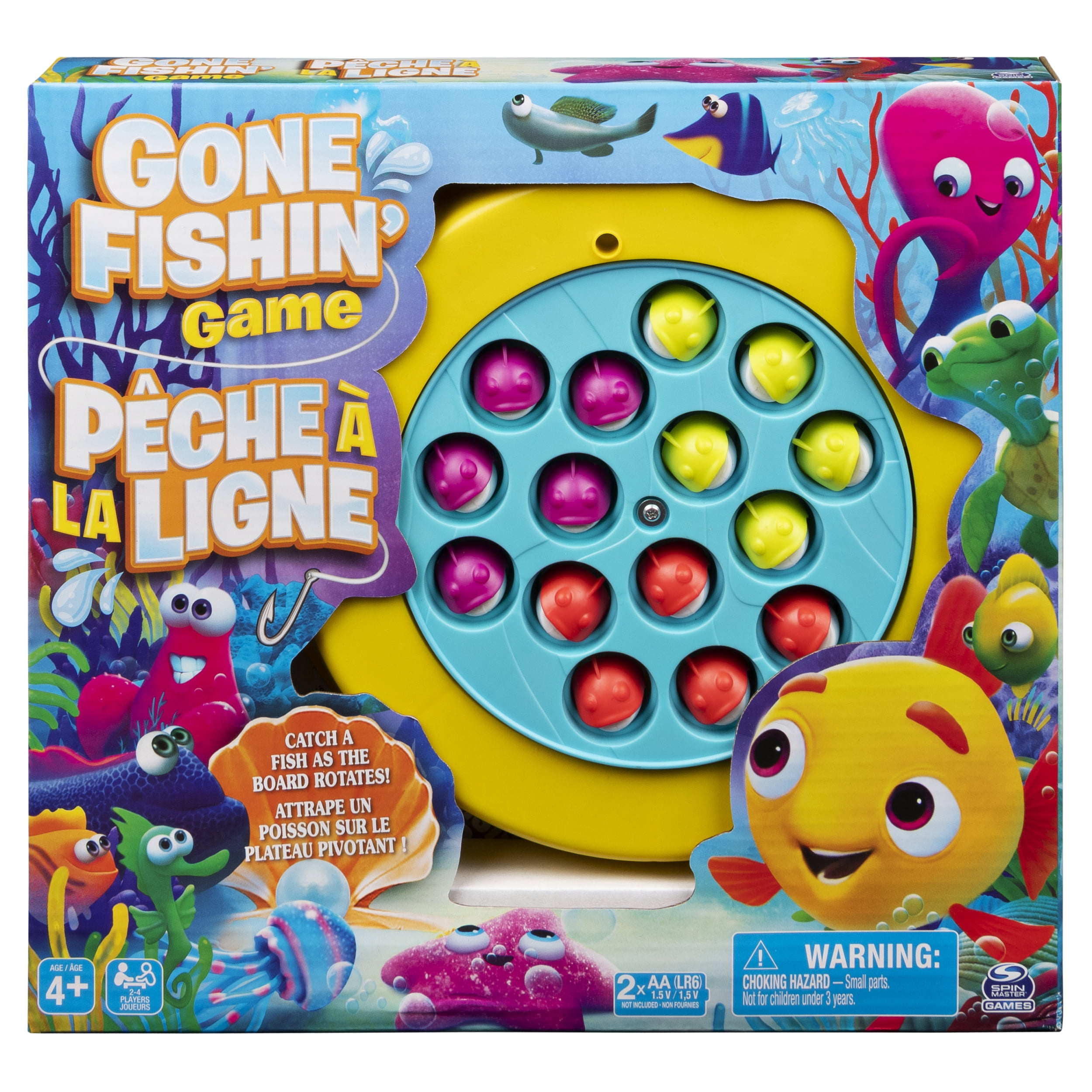 Gone Fishing Board Game for Kids and Families, ages 4 and up