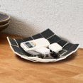 thumbnail image 1 of CHUANK 2 Pcs Valet Tray PU Leather Key Bowl Reversible Valet Tray Organizer Square Weave Nightstand Organizer Tray Waterproof Key Tray Decorative Catchall Tray for Man, 1 of 10