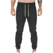 TopLLC Mens Shorts, Men pants Shorts Men's Fashion Solid Color Long Jeans Pants Causal Trousers Full Length